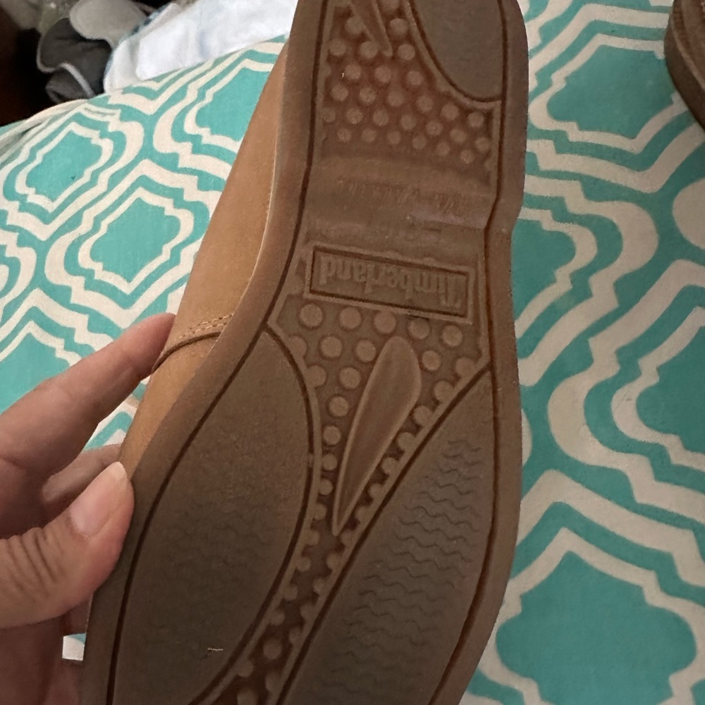 Timberland Men’s Brown Leather Boat Shoes - Picture 3 of 6